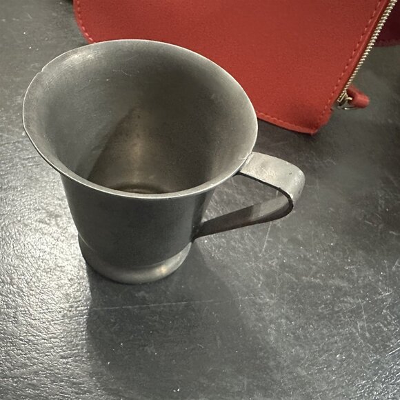 Vintage Pewter Cup Mug Metawa Holland Small Child Cup - Picture 3 of 8